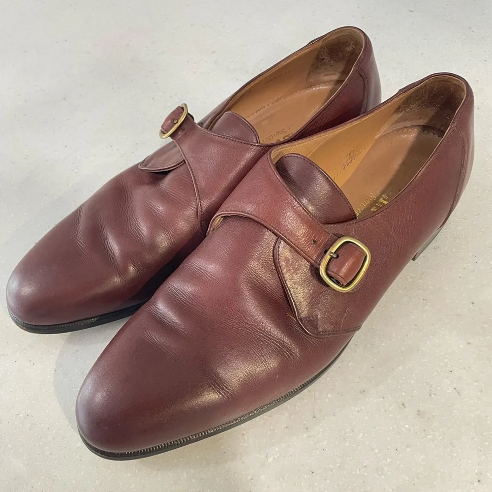 Bally of Switzerland Men's Brown Leather Loafers - Picture 3 of 5